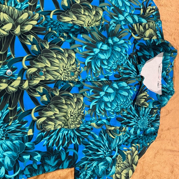 Isaac Mazrahi lightweight floral jacket 3X - Picture 2 of 10
